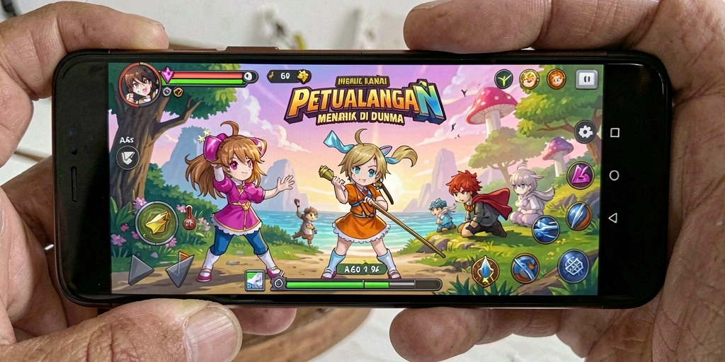 Tampilkan gameplay menarik dan seru dari AA62.