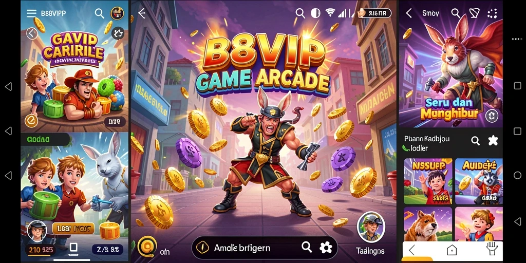 Gameplay seru B8VIP yang penuh tantangan dan keseruan.