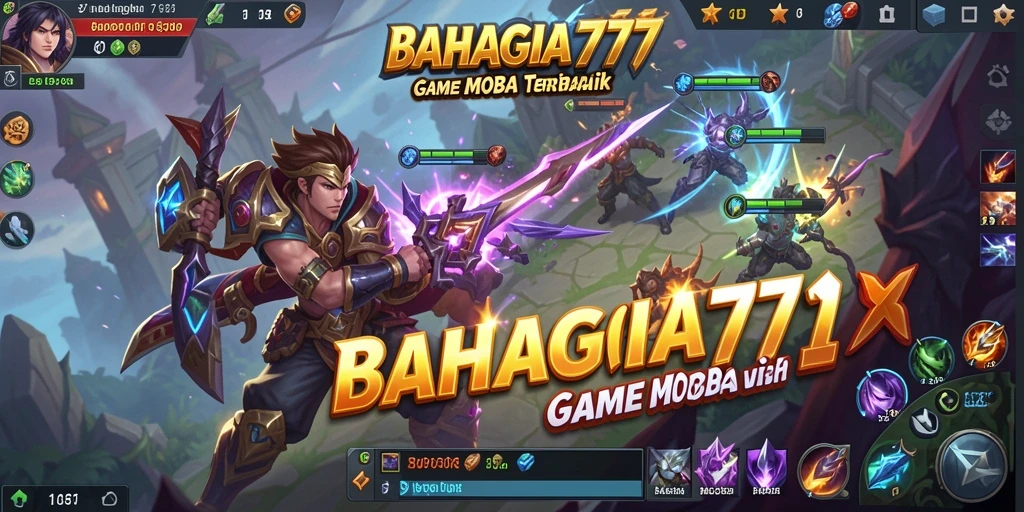 Tampilan seru gameplay BAHAGIA777 yang penuh aksi.