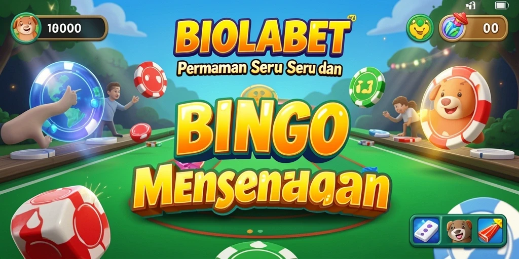 Tampilan gameplay seru dan interaktif dari BIOLABET, permainan Bingo yang mengasyikkan.
