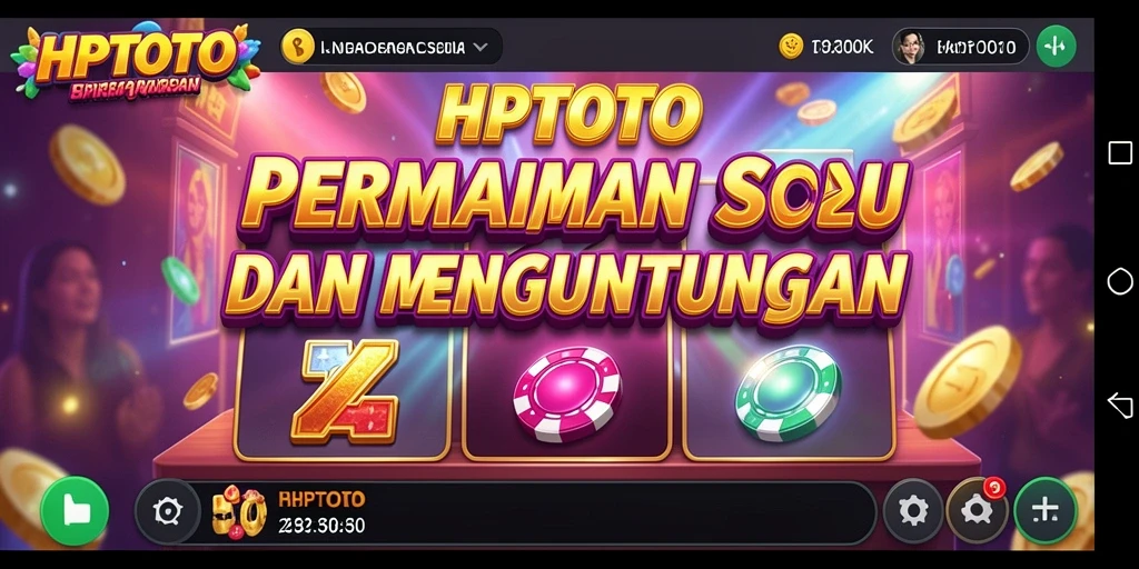 Tampilan gameplay HPTOTO yang menarik dan penuh warna.
