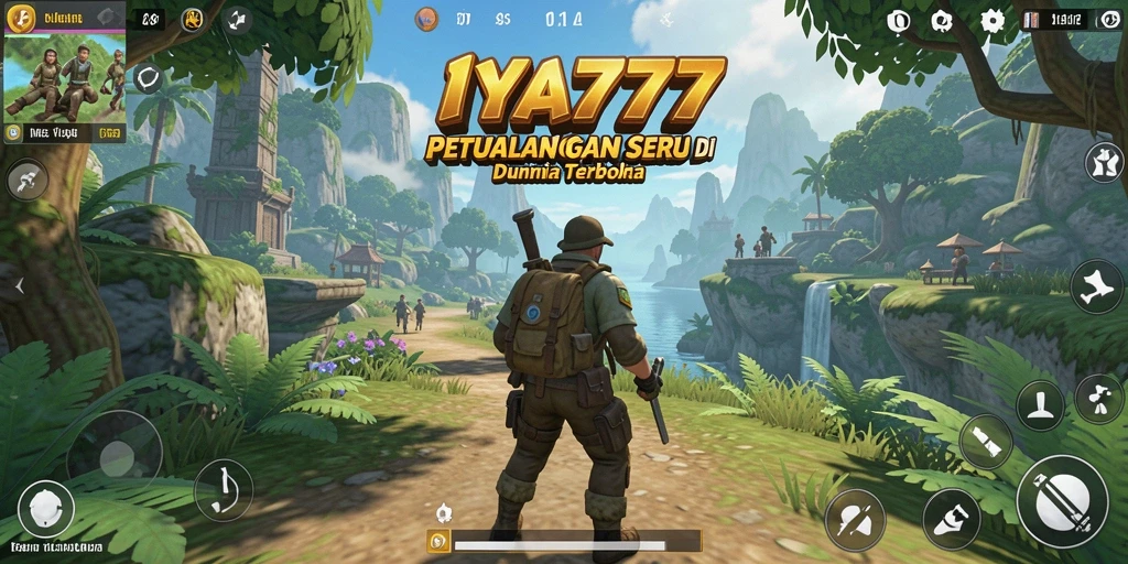 Tampilan gameplay seru di dunia terbuka IYA777.