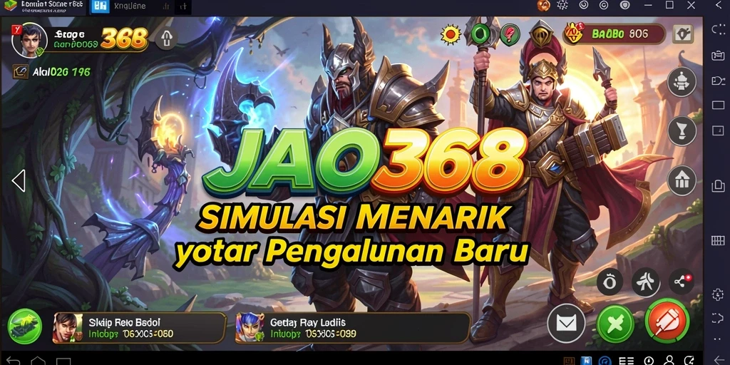 Tampilan gameplay JAGO368 yang memukau dan interaktif.