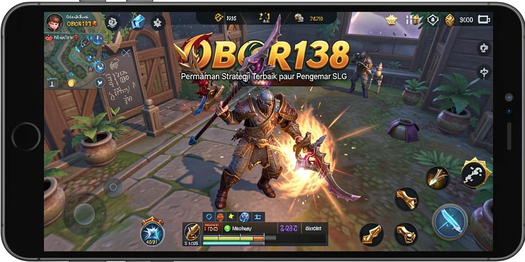 Tampilan menarik dari gameplay OBOR138 yang seru dan strategis.