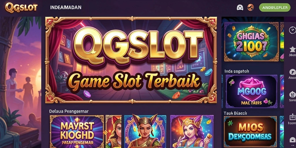 Tampilan gameplay menarik dari QQSLOT yang penuh warna.