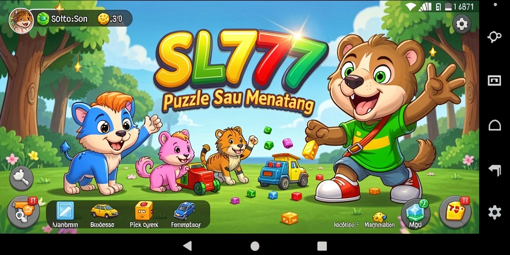 Tampilan gameplay SL777 yang menantang dan mendebarkan.