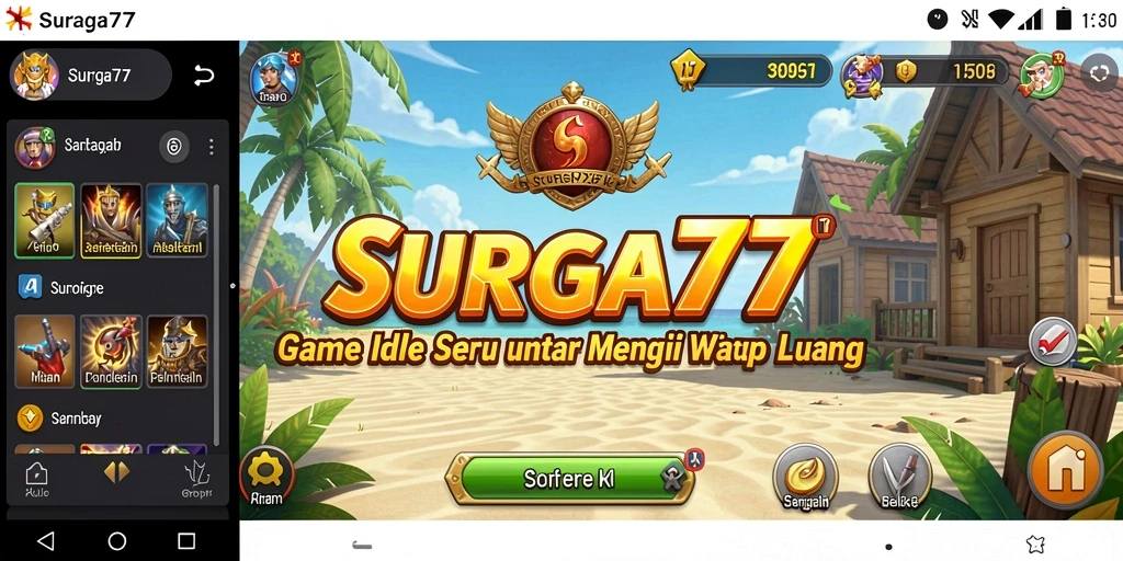 Tampilan gameplay <strong>SURGA77</strong> yang menarik dan seru saat dimainkan.